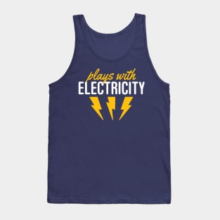 Plays With Electricity Tank Top